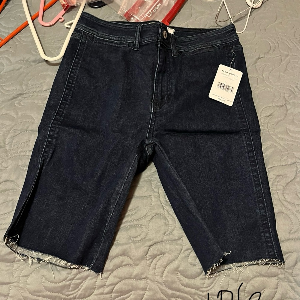 Free People Jean Shorts